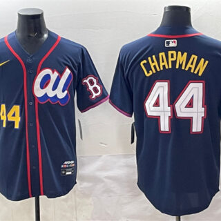 Men's American League #44 Aroldis Chapman Navy 2025 All-Star Edition Limited Stitched Baseball Jersey