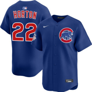 Men's Chicago Cubs #22 Cade Horton Royal Limited Stitched Baseball Jersey