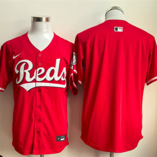 Men's Cincinnati Reds Blank Red Limited Stitched Baseball Jersey
