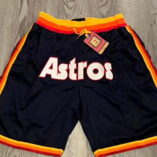 Men's Houston Astros Shorts(Run Small)