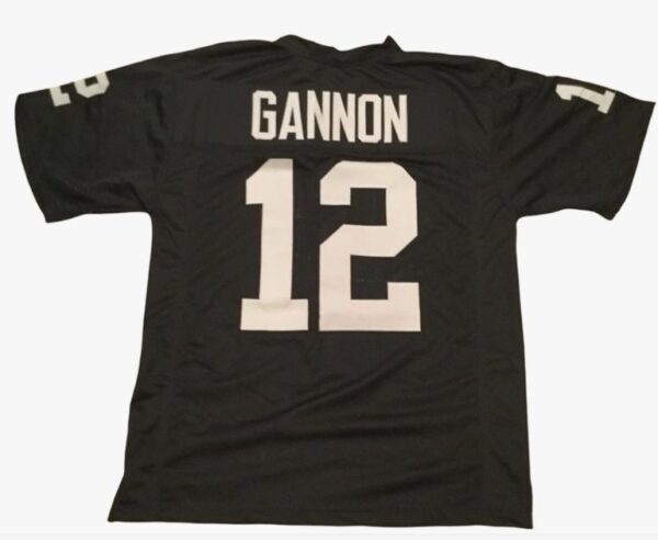 Men's Las Vegas Raiders #12 Rich Gannon Black Vapor Stitched Football Jersey