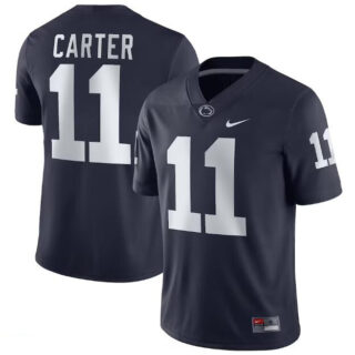 Men's Penn State Nittany Lions #11 Abdul Carter Navy Stitched Football Jersey