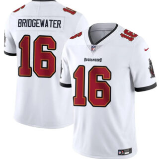 Men's Tampa Bay Buccaneers #16 Teddy Bridgewater White Vapor Limited Stitched Jersey