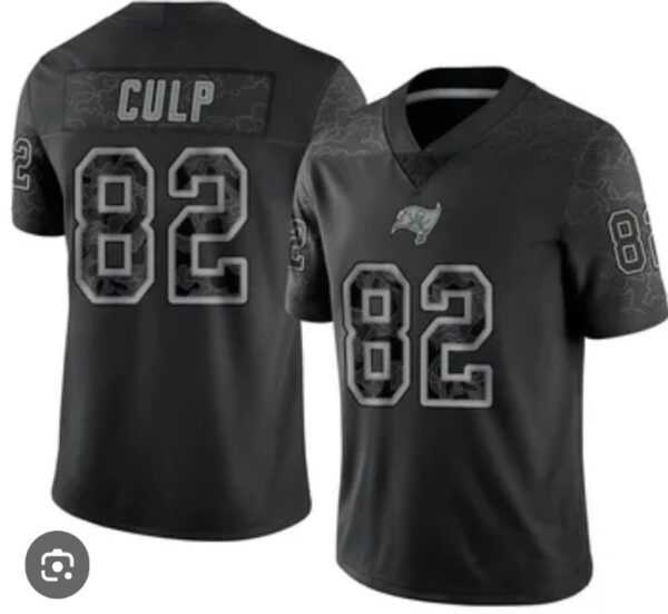 Men's Tampa Bay Buccaneers #82 Devin culp black Vapor Limited Stitched Jersey