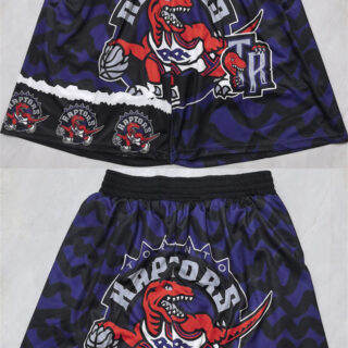 Men's Toronto Raptors Black Shorts (Run Small)