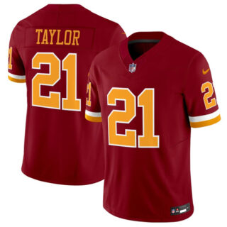 Men's Washington Commanders #21 Sean Taylor Burgundy 2025 F.U.S.E. Throwback Limited Stitched Football Jersey