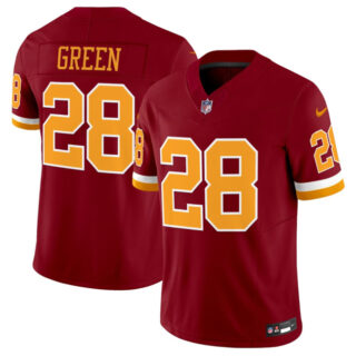 Men's Washington Commanders #28 Darrell Green Burgundy 2025 F.U.S.E. Throwback Limited Stitched Football Jersey