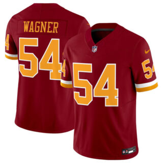 Men's Washington Commanders #54 Bobby Wagner Burgundy 2025 F.U.S.E. Throwback Limited Stitched Football Jersey
