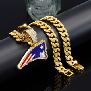 Patriots 20inch Necklace Gold