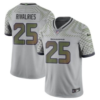 Men's Seattle Seahawks #25 Rivalries F.U.S.E. Limited Rivalry Series Jersey