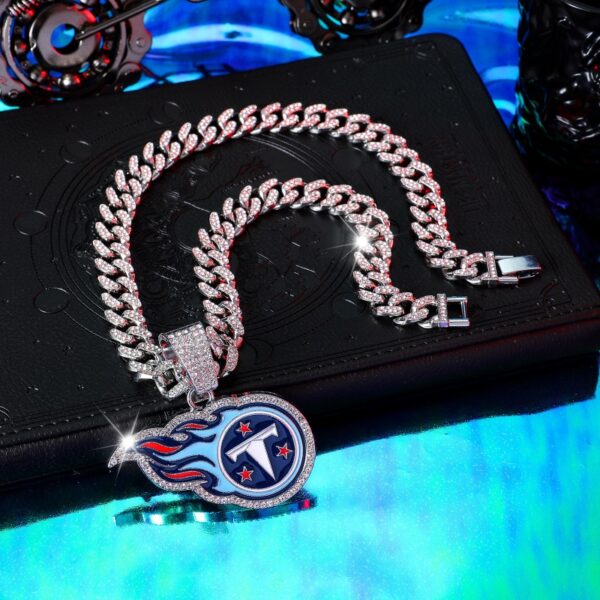 Titans 20inch Necklace Silver