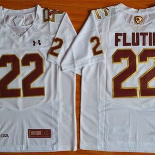 Men's Boston College Eagles Active Player Custom White Stitched Jersey