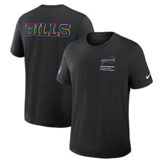 Men's Buffalo Bills Black 2025 Crucial Catch T-Shirt