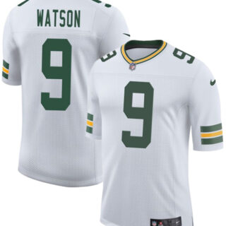 Men's Green Bay Packers #9 Christian Watson White 2025 New Vapor Untouchable Limited Stitched Football Jersey