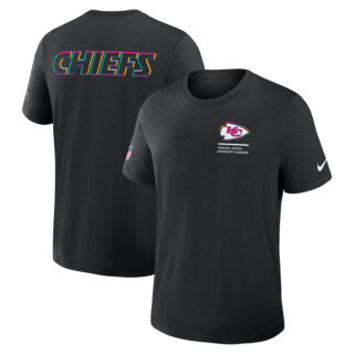 Men's Kansas City Chiefs Black 2025 Crucial Catch Tri-Blend Dri-FIT T-Shirt