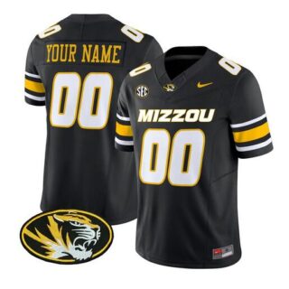 Men's Memphis Tigers ACTIVE PLAYER Custom Black F.U.S.E. Vapor Limited Stitched Football Jersey
