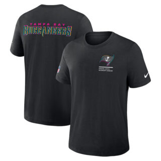 Men's Tampa Bay Buccaneers Black 2025 Crucial Catch Tri-Blend Dri-FIT T-Shirt