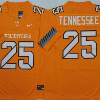 Men's Tennessee Volunteers #25 Tennessee Orange 2025 F.U.S.E. Stitched Jersey