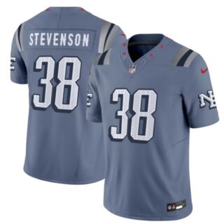 Men's New England Patriots #38 Rhamondre Stevenson 2025 F.U.S.E. Rivalry Series Vapor Limited Football Stitched Jersey