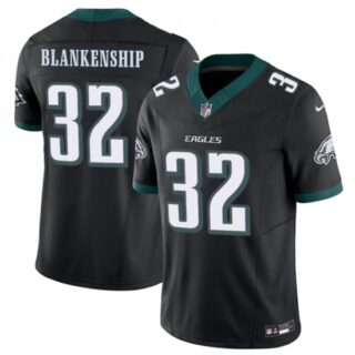 Men's Philadelphia Eagles #32 Reed Blankenship Black 2025 F.U.S.E. Vapor Untouchable Limited Football Stitched Jersey