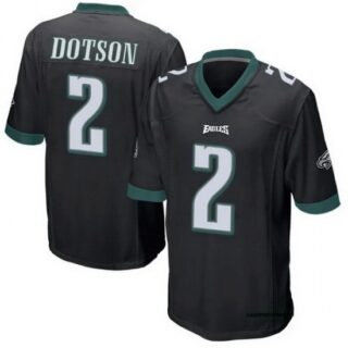 Youth Philadelphia Eagles #2 Jahan Dotson Black 2025 New F U S E Vapor Untouchable Limited Stitched Football Jersey