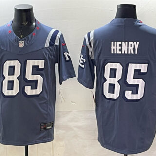 Men's New England Patriots #85 Hunter Henry 2025 F.U.S.E. Rivalries Vapor Limited Stitched Football Jersey