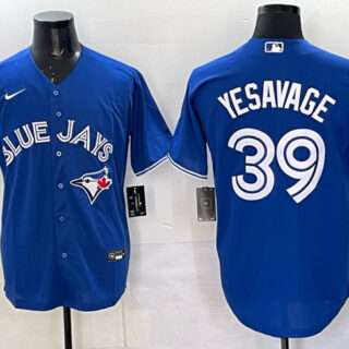 Men's Toronto Blue Jays #39 Trey Yesavage Royal Cool Base Stitched Baseball Jersey