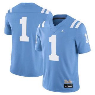 Men's UCLA Bruins Active Player Custom Light Blue Stitched Jersey