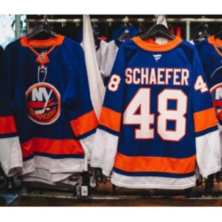 Men New York Islanders Matthew Schaefer #48 Navy 2024-25 Stitched Hockey Jersey