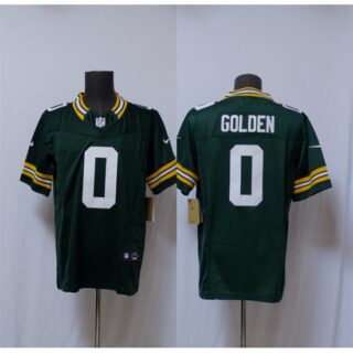 Men's Green Bay Packers #0 Matthew Golden Green Vapor 2025 F.U.S.E. Limited Football Stitched Jersey