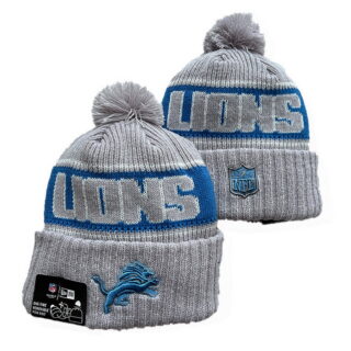 NFL Detroit Lions Knit Hats 01