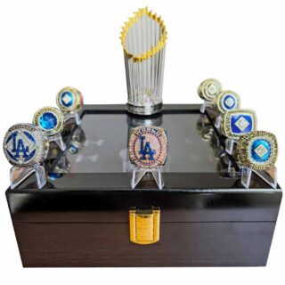 2024 Dodgers Champions 8 Rings set With Box