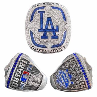 2024 Dodgers world series Champions #17 Ohtani Rings with box