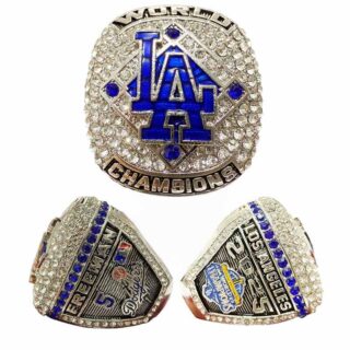 2025 Dodgers World Series Champions #5 Freeman Ring With Box