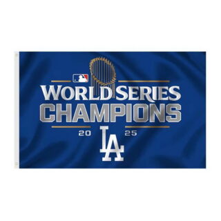 2pcs 2025 World Series Champions Dodgers Flag. 3X5FT