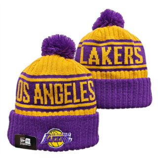 Los Angeles Lakers 2025 Knit Hats 001