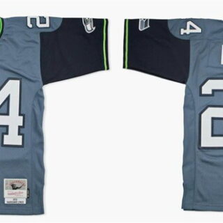 Men's Seattle Seahawks #24 Marshawn Lynch 2010 Home Stitched Football Jersey