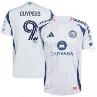 Men's Chicago Fire Hugo Cuypers Light Blue 2025 The Municipal Kit Authentic Player Jersey