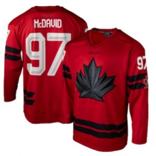 Men's Connor McDavid #97 Red Hockey Canada 2026 Replica Jersey