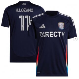 Men's San Diego FC Hirving Lozano adidas Navy 2025 State of Flow Replica Player Jersey