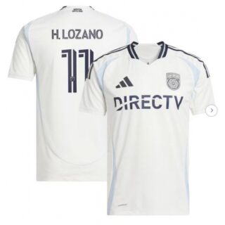 Men's San Diego FC Hirving Lozano adidas White 2025 Woven Into One Replica Player Jersey