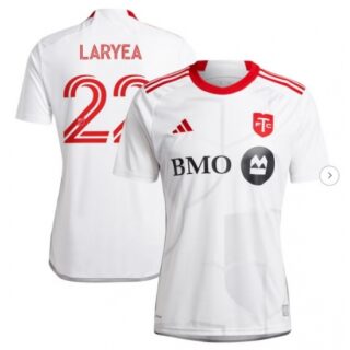 Men's Toronto FC Richie Laryea adidas White 2024 GTA Kit Replica Player Jersey