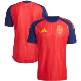 Spain National Team FIFA World Cup 2026 Home On Field Authentic Jersey - Red