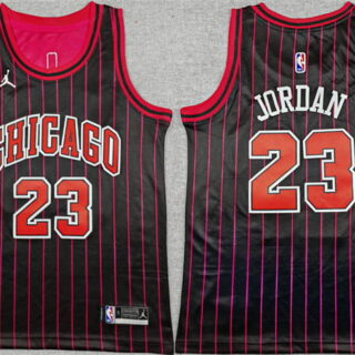 Youth Chicago Bulls #23 Michael Jordan Black City Edition Stitched Basketball Jersey