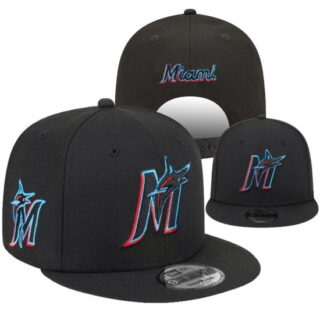 MLB Miami Marlins Stitched Snapback Hats 2026-1-04
