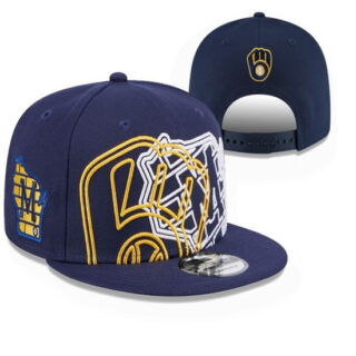 MLB Milwaukee Brewers Stitched Snapback Hats 2026-1-02