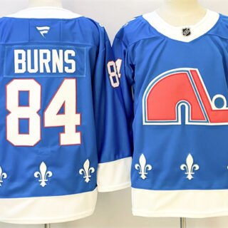 Men's Colorado Avalanche #84 Brent Burns Blue 2025 Stitched Hockey Jersey