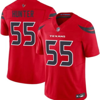 Men's Houston Texans #55 Danielle Hunter Vapor F.U.S.E. Jersey - Red