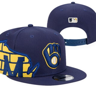 Milwaukee Brewers 2025 Stitched Snapback Hats 008