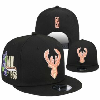 NBA Milwaukee Bucks Stitched Snapback Hats 2026-1-01